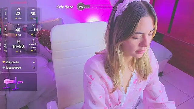 Snapshot of Nathaly-sky chatting on October 31, 2025, 9:50 am Nathaly-sky online show from October 31, 2025, 9:50 am