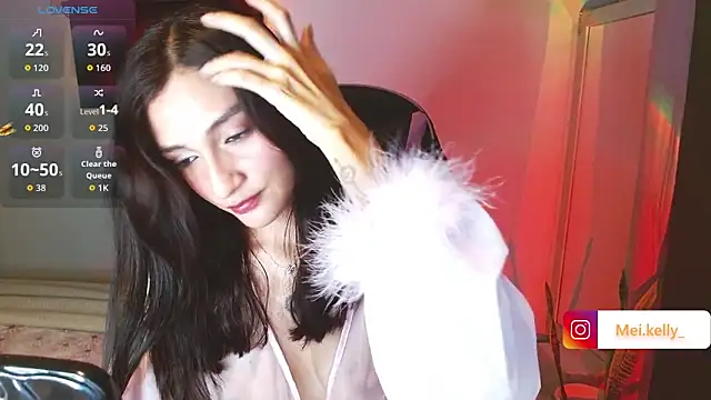 Snapshot of Mei_Kelly chatting on October 14, 2025, 12:00 am Mei Kelly online show from October 14, 2025, 12:00 am