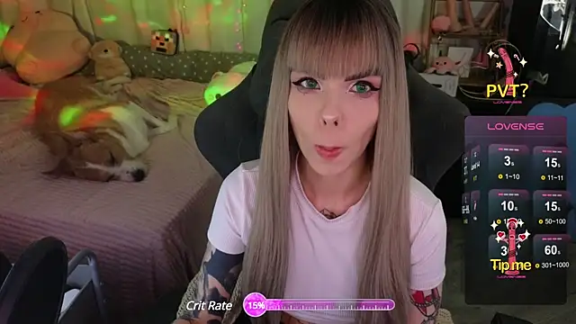 Snapshot of Kerry_Kirk chatting on March 9, 2025, 10:19 pm Kerry Kirk online show from March 9, 2025, 10:19 pm