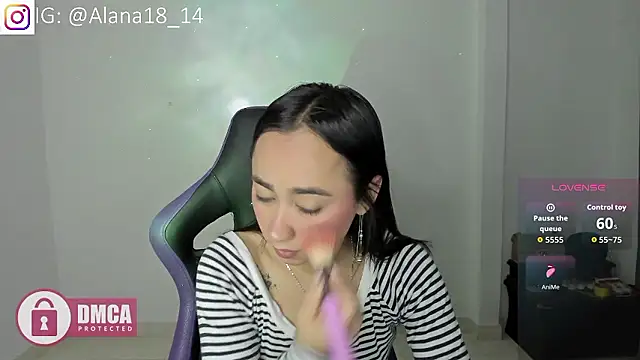 Snapshot of Alana_Pherson chatting on January 9, 2026, 1:34 am Alana Pherson online show from January 9, 2026, 1:34 am