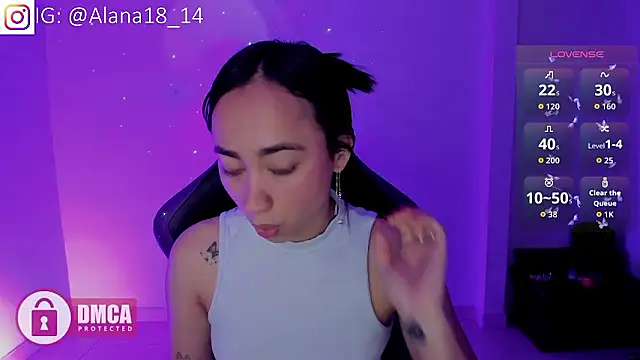 Snapshot of Alana_Pherson chatting on January 19, 2026, 7:34 am Alana Pherson online show from January 19, 2026, 7:34 am