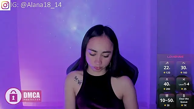 Snapshot of Alana_Pherson chatting on January 14, 2026, 4:05 am Alana Pherson online show from January 14, 2026, 4:05 am