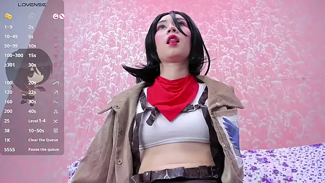 NEZUKO MITSURI online show from May 26, 2026, 5:00 pm