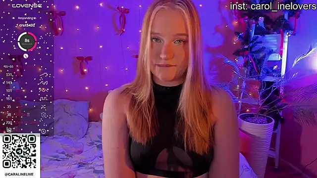 Snapshot of CarolineLovers chatting on January 9, 2026, 11:33 pm CarolineLovers online show from January 9, 2026, 11:33 pm