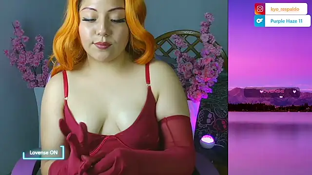 PurpleHaze17 online show from October 28, 2025, 12:00 am