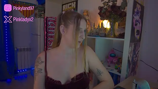 Snapshot of Pinkyladyxxx chatting on January 31, 2026, 11:58 pm Pinkyladyxxx online show from January 31, 2026, 11:58 pm