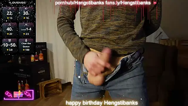 Snapshot of Hengstibancks chatting on January 16, 2025, 8:25 pm Hengstibancks online show from January 16, 2025, 8:25 pm