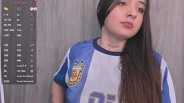 Sabrina Lennox online show from April 5, 2026, 2:07 am