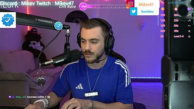 Mikev online show from April 9, 2026, 6:03 pm