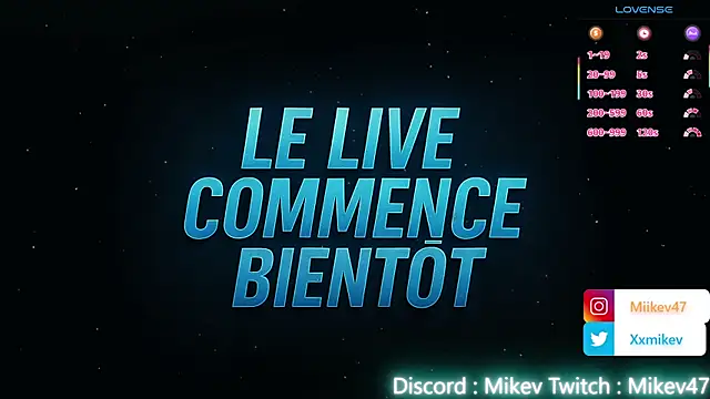 Snapshot of Mikev chatting on October 2, 2025, 6:00 pm Mikev online show from October 2, 2025, 6:00 pm
