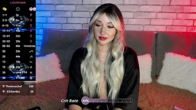 Eva Evile online show from April 2, 2026, 1:29 pm