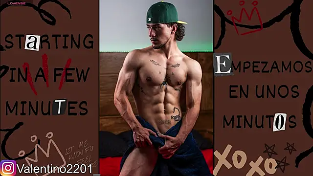 Valentino Xander online show from June 8, 2026, 12:05 am