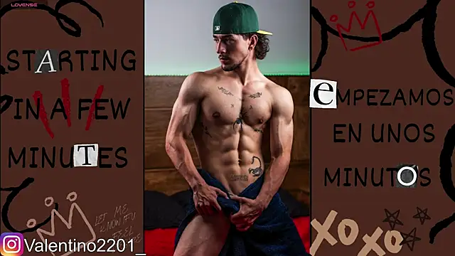 Valentino Xander online show from July 15, 2026, 2:07 am
