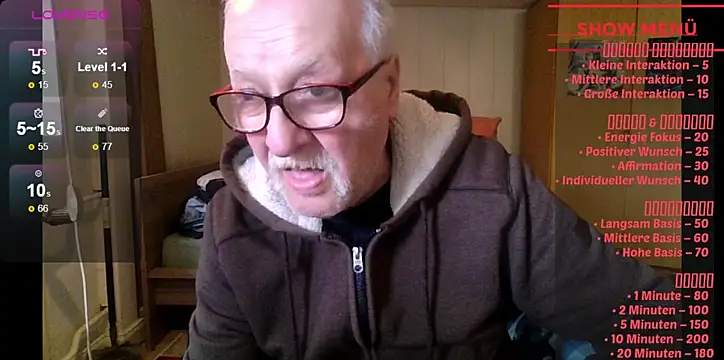 Sammy1660 online show from April 12, 2026, 2:53 pm