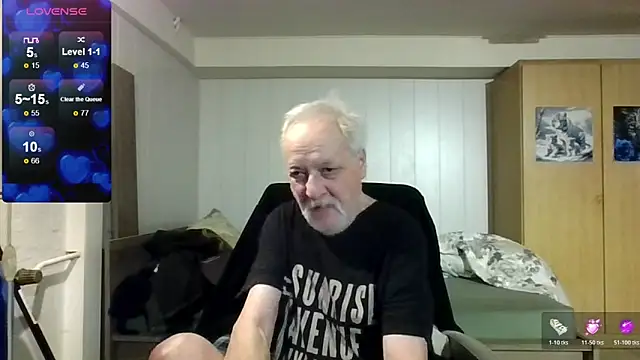 Sammy1660 online show from December 14, 2025, 11:10 pm