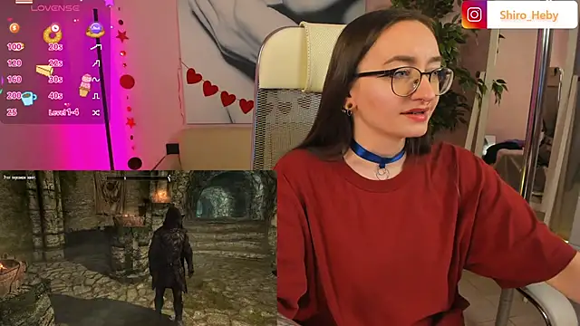 Snapshot of ShiroHeby chatting on February 24, 2025, 4:47 pm ShiroHeby online show from February 24, 2025, 4:47 pm