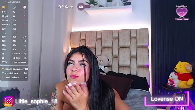 Snapshot of little_sophie18 chatting on March 16, 2025, 10:53 pm little sophie18 online show from March 16, 2025, 10:53 pm