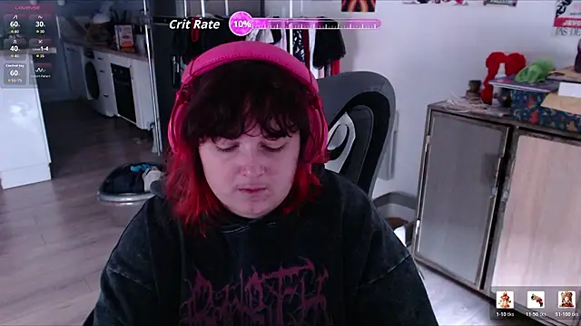 LadyRochester online show from March 27, 2026, 2:29 pm