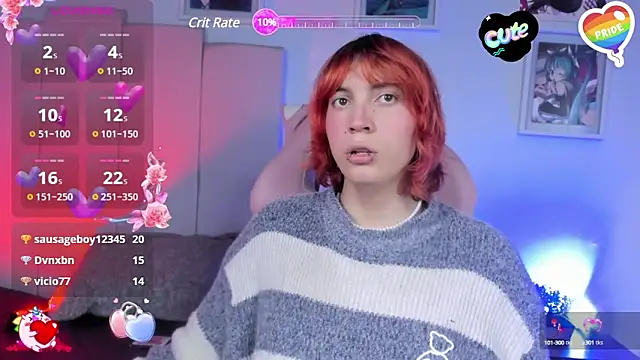 Snapshot of -kisa_ chatting on March 18, 2025, 9:01 am -kisa online show from March 18, 2025, 9:01 am