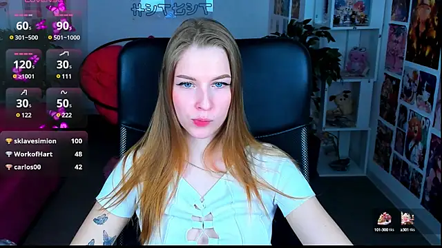 Snapshot of CuteMousee chatting on January 30, 2025, 8:43 am CuteMousee online show from January 30, 2025, 8:43 am