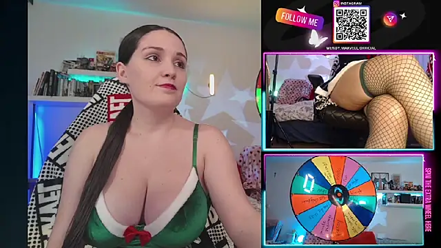 Snapshot of WendyMarvell_Official chatting on December 20, 2025, 7:50 pm WendyMarvell Official online show from December 20, 2025, 7:50 pm