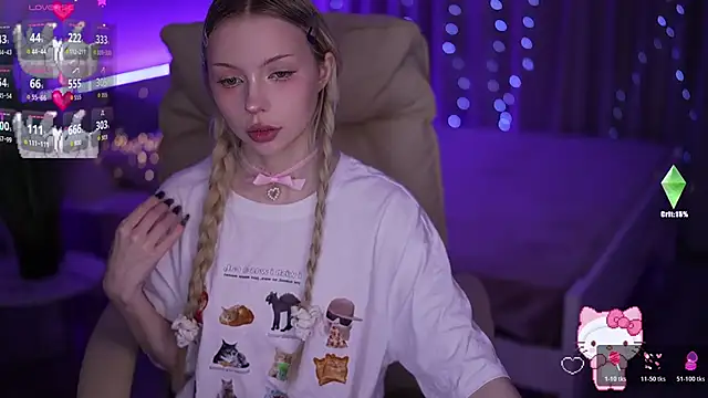 Snapshot of EviStar chatting on November 5, 2025, 4:21 pm EviStar online show from November 5, 2025, 4:21 pm