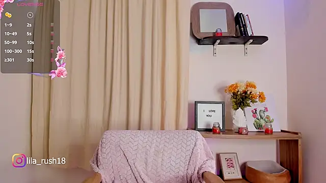 lila rush online show from November 8, 2025, 10:13 pm