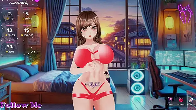 Hanaedamngirl online show from April 24, 2026, 10:34 pm