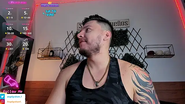 Snapshot of Angelgraham_1 chatting on February 10, 2026, 5:23 pm Angelgraham 1 online show from February 10, 2026, 5:23 pm