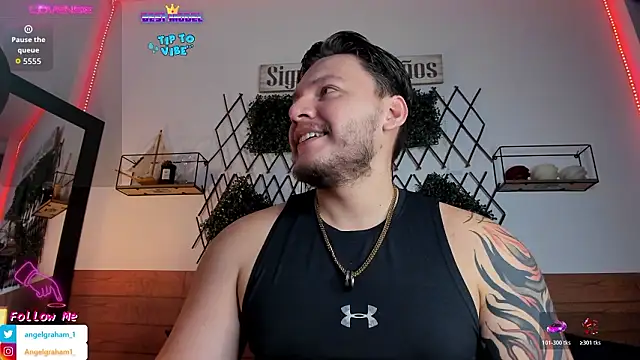 Snapshot of Angelgraham_1 chatting on February 9, 2026, 5:00 pm Angelgraham 1 online show from February 9, 2026, 5:00 pm