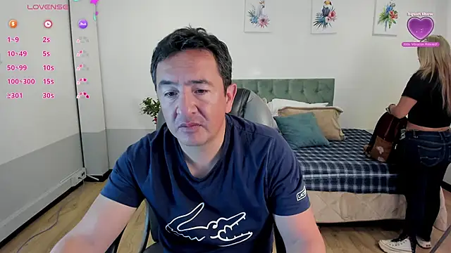 Snapshot of Sam_and_molly_ chatting on January 29, 2025, 7:11 pm Sam and molly online show from January 29, 2025, 7:11 pm