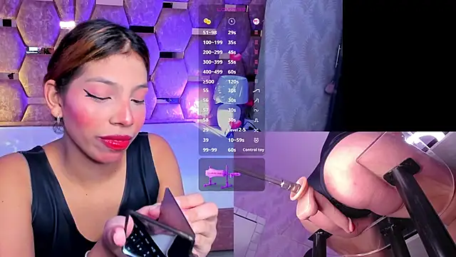 LunaAridi online show from March 13, 2026, 9:20 pm