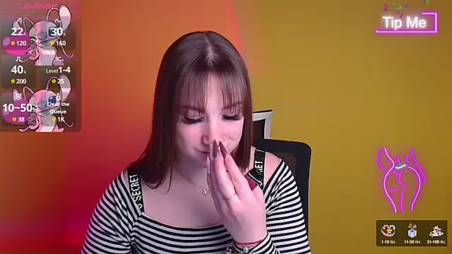 Snapshot of Evelina_GG chatting on March 5, 2025, 12:22 pm Evelina GG online show from March 5, 2025, 12:22 pm