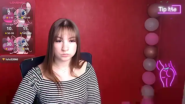 Snapshot of Evelina_GG chatting on March 13, 2025, 9:43 am Evelina GG online show from March 13, 2025, 9:43 am