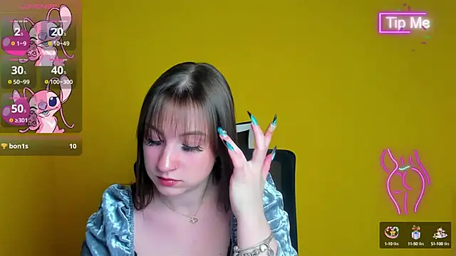 Snapshot of Evelina_GG chatting on March 19, 2025, 9:48 pm Evelina GG online show from March 19, 2025, 9:48 pm