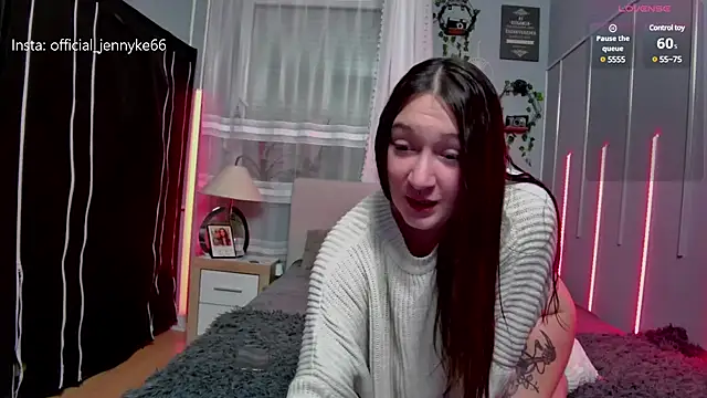 Snapshot of Jennyke66 chatting on January 20, 2025, 5:37 pm Jennyke66 online show from January 20, 2025, 5:37 pm