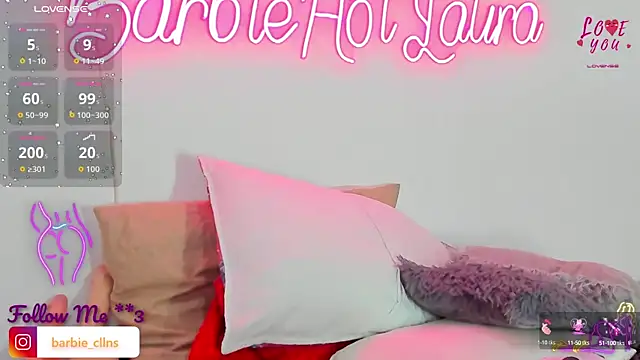 Snapshot of BarbieHotLaura chatting on September 25, 2025, 3:18 pm BarbieHotLaura online show from September 25, 2025, 3:18 pm