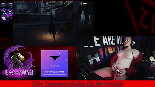 Rae-Suon online show from November 5, 2025, 1:52 am