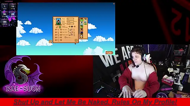 Rae-Suon online show from November 13, 2025, 3:21 am