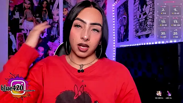 Skyler  blue4 online show from February 16, 2026, 2:43 am