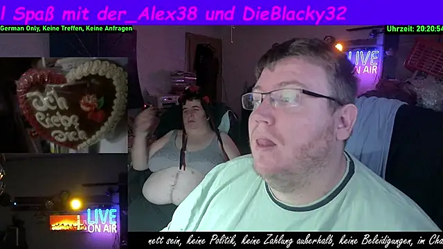 der alex38 online show from October 11, 2025, 6:20 pm
