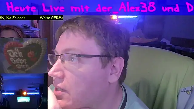 der alex38 online show from March 4, 2025, 8:27 pm