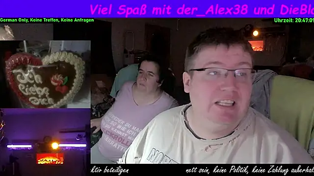 der alex38 online show from September 27, 2025, 6:47 pm