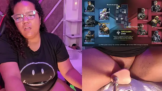 MhiaRey online show from November 12, 2025, 1:26 pm