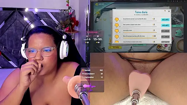 MhiaRey online show from March 18, 2025, 7:12 am