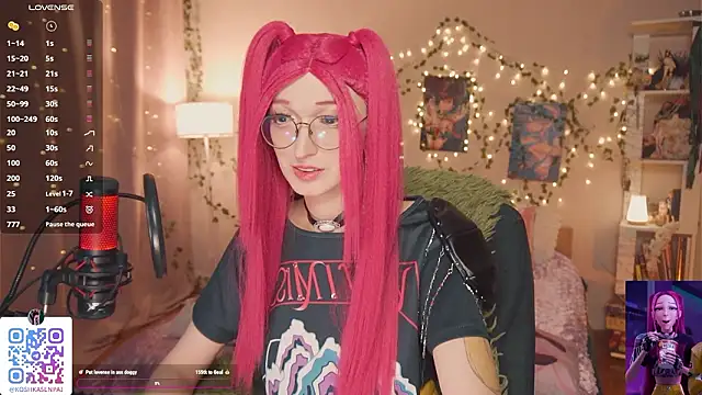 koshkasenpai online show from February 22, 2026, 4:59 am