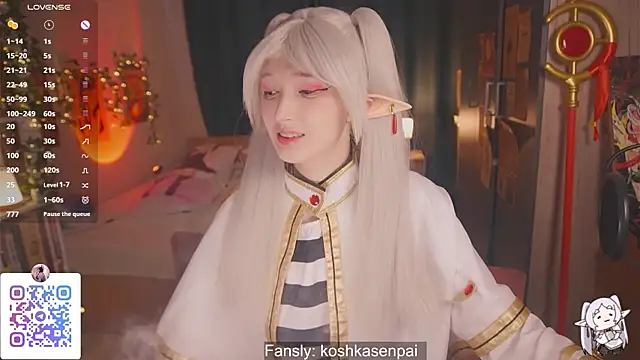 koshkasenpai online show from September 23, 2025, 10:33 am