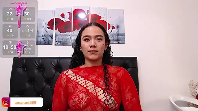 amaranta f00x online show from September 25, 2025, 12:44 pm