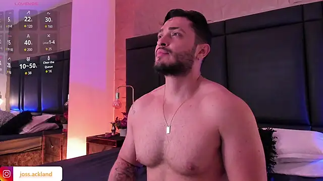 Snapshot of JossAckland chatting on November 11, 2025, 8:03 pm JossAckland online show from November 11, 2025, 8:03 pm