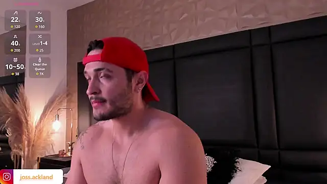 Snapshot of JossAckland chatting on December 3, 2025, 7:46 pm JossAckland online show from December 3, 2025, 7:46 pm